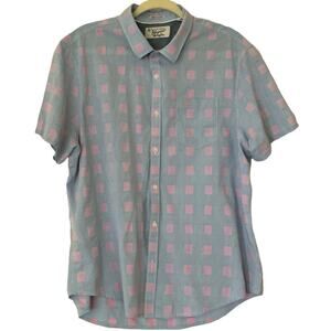 Penguin By Munsingwear Heritage Slim Fit Mens Shirt Short Sleeve Button Down XXL